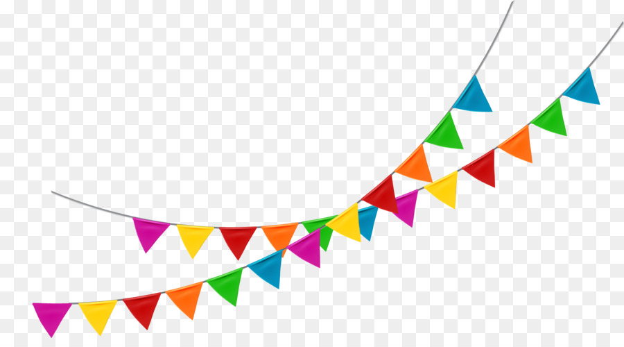 Flag Banner Pennon Bunting - Color cartoon triangle pull flag png download - 2076*1123 - Free Transparent Flag png Download.