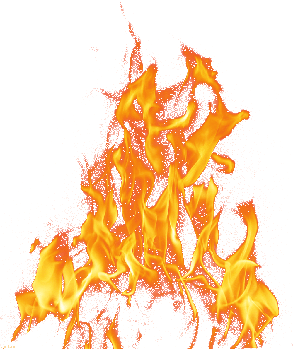 Fire Flame Light - Transparent layered raging fire png download - 1000