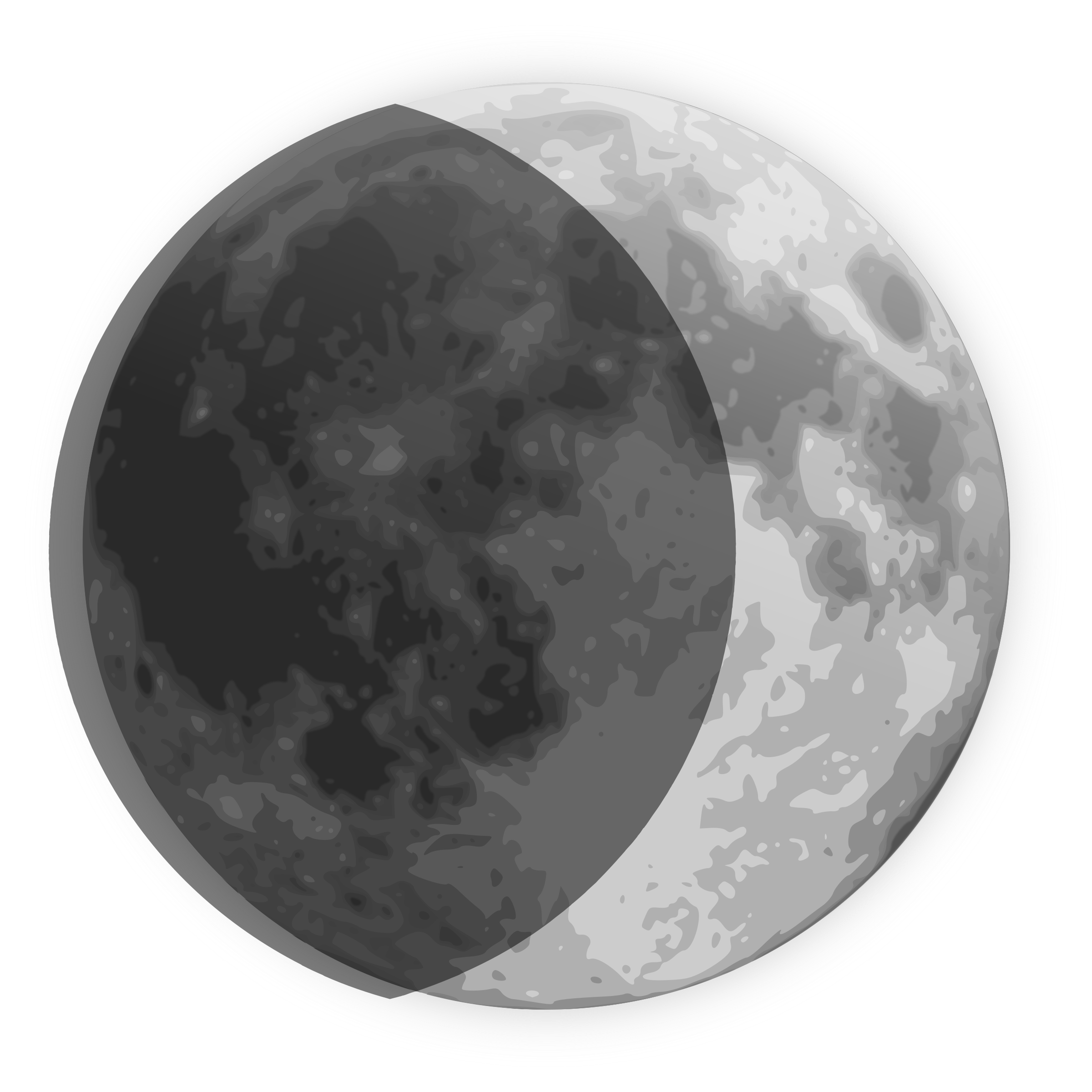 Full Moon Lunar Phase New Moon Clip Art Moon Phase Png Download