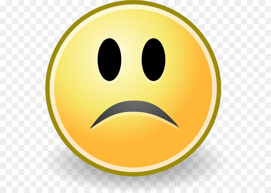 Sadness Smiley Emoticon Clip art - Smiley Face Emoji With No Background png download - 621*640 - Free Transparent Sadness png Download.