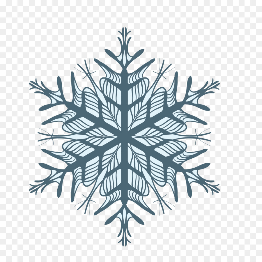 Snowflake Blue Transparency and translucency Clip art - Original snowflake png download - 1500*1500 - Free Transparent Snowflake png Download.
