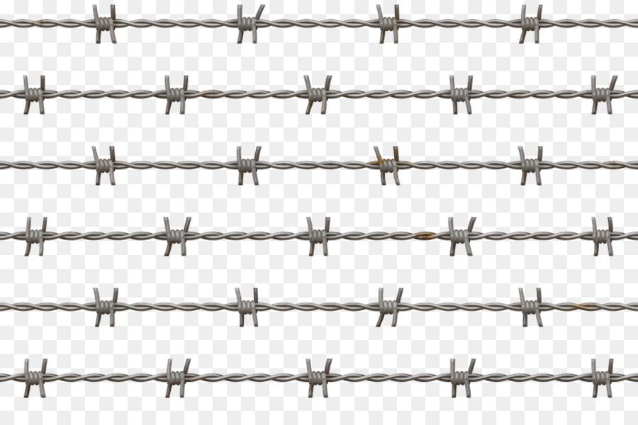 Barbed wire Electrical Wires & Cable Fence - A row of wire rope png download - 960*640 - Free Transparent Barbed Wire png Download.