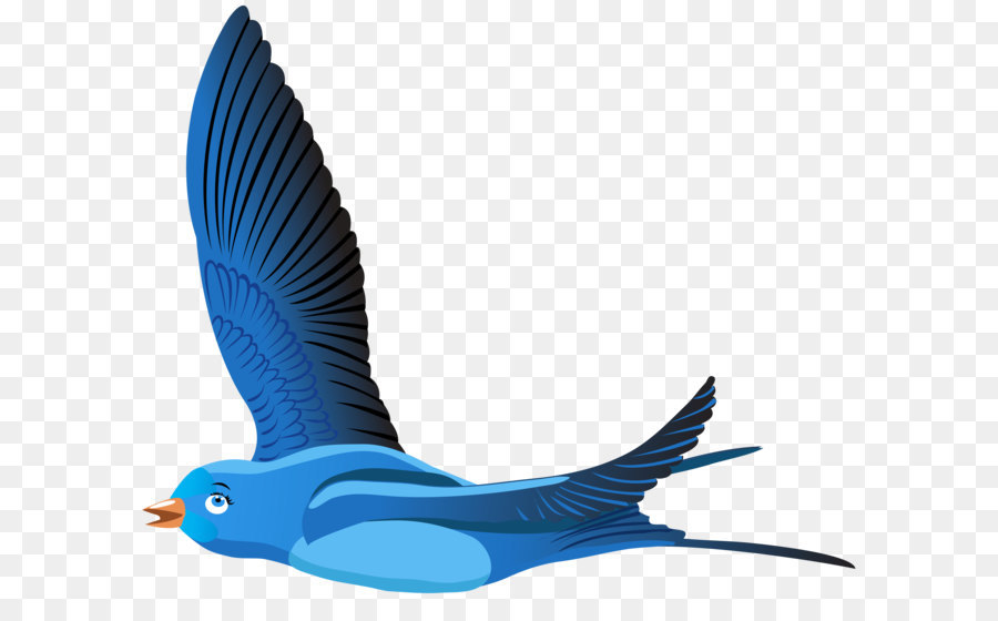 Bird Cartoon Clip art - Blue Bird Cartoon Transparent Clip Art PNG Image png download - 8000*6747 - Free Transparent Bird png Download.