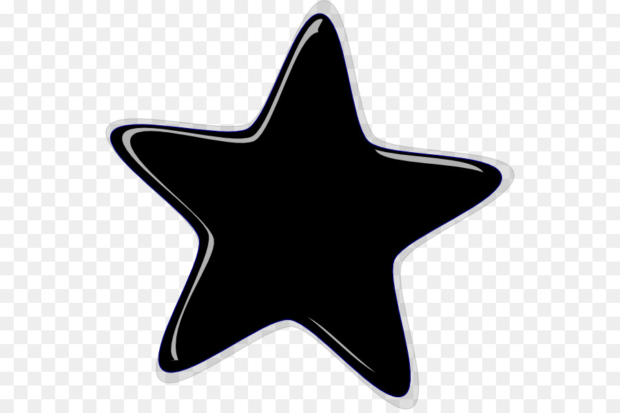 Black star Clip art - black star png download - 594*595 - Free Transparent Star png Download.