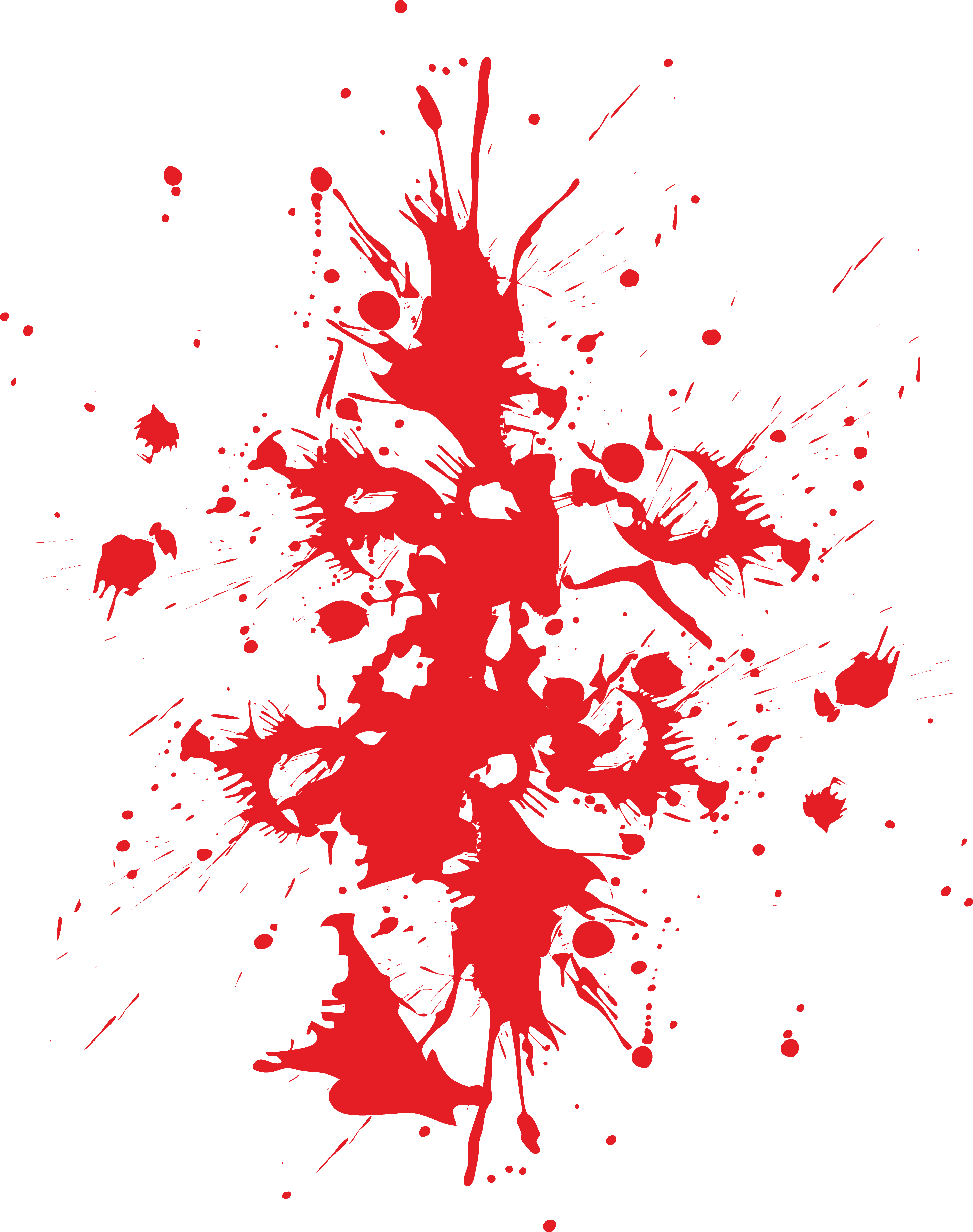 Blood type Splatter film - Blood splashed everywhere png download