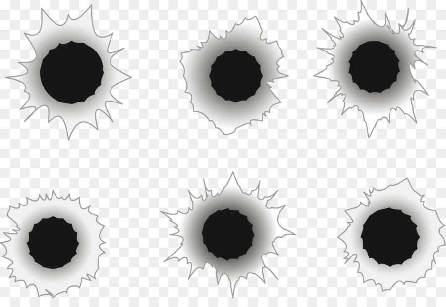 Paper Bullet Clip art - Bullet holes vector white png download - 1482*992 - Free Transparent  png Download.