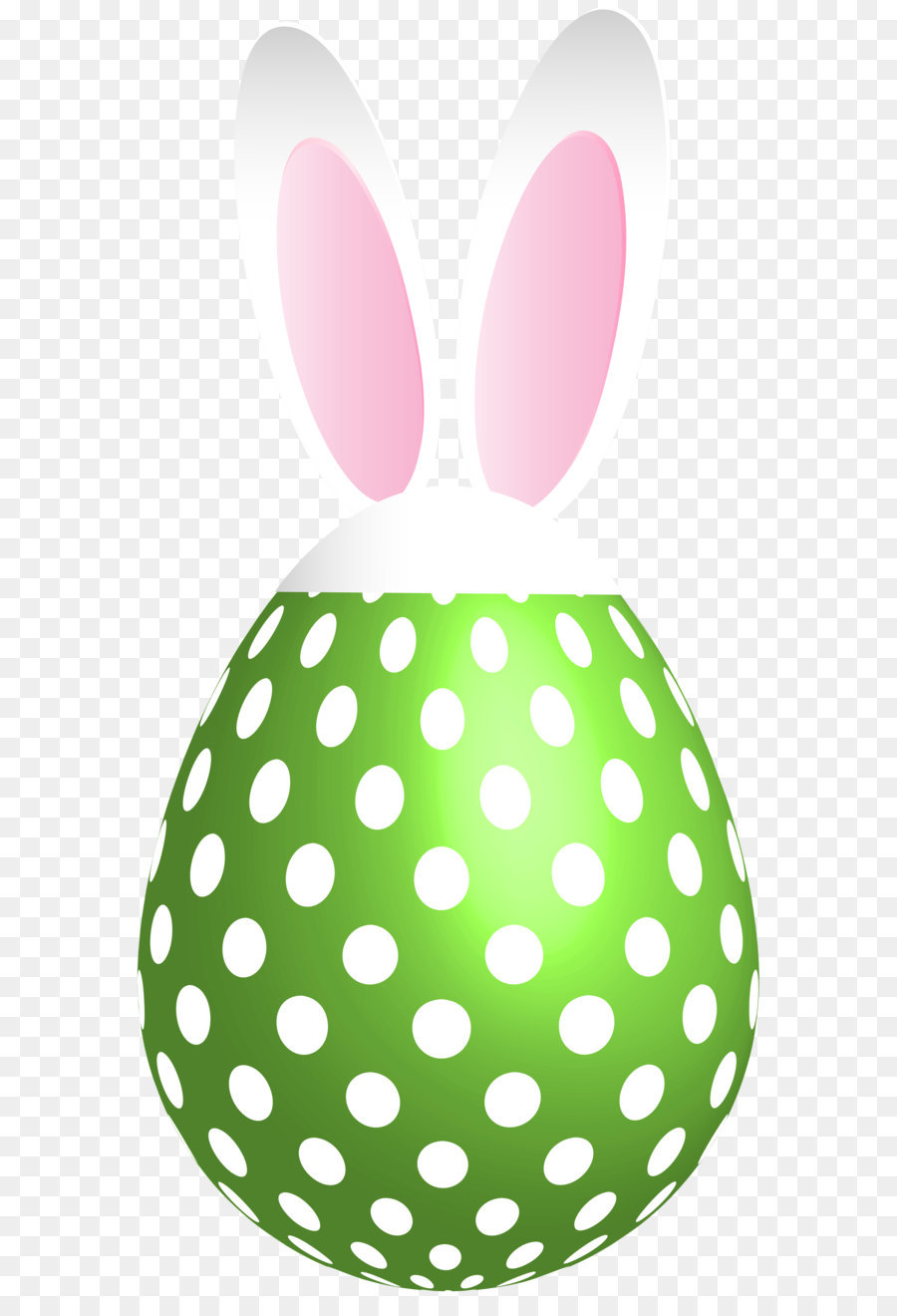 Image file formats Lossless compression - Easter Dotted Bunny Egg Green Transparent PNG Clip Art png download - 3992*8000 - Free Transparent Easter Bunny png Download.