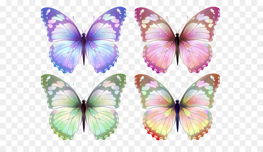 Butterfly Clip art - Transparent Butterfly PNG Clipart png download - 3070*2390 - Free Transparent Butterfly png Download.