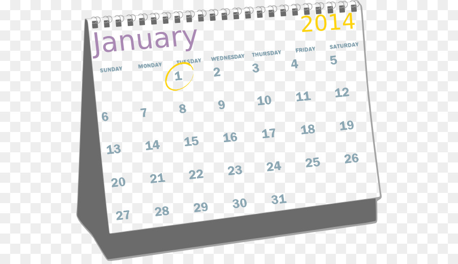 Calendar Clip art - desk calendar template png download - 600*514 - Free Transparent Calendar png Download.