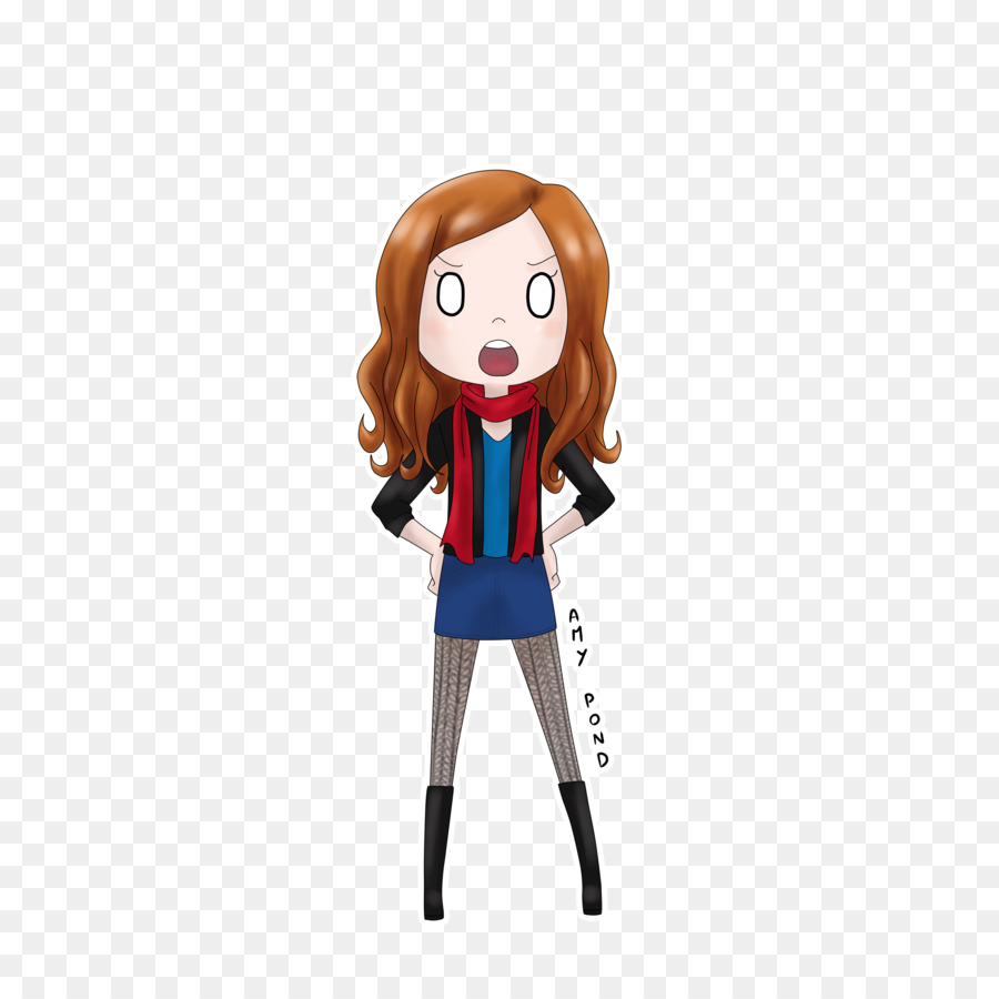 Brown hair Cartoon Figurine Character - others png download - 400*887 - Free Transparent Brown Hair png Download.