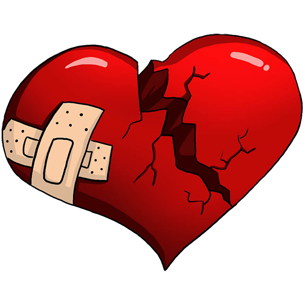 Broken heart Love Cartoon - broken heart png download - 600*600 - Free