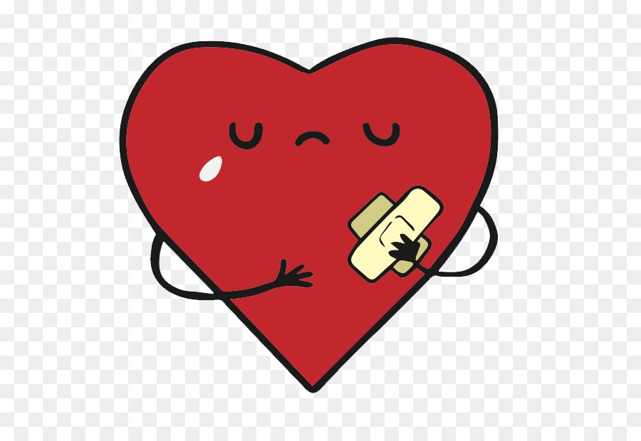 Download - Cartoon wounded heart png download - 809*609 - Free Transparent  png Download.