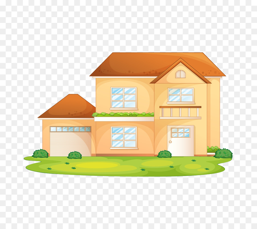 Cartoon House Illustration - house,city png download - 800*800 - Free Transparent  Cartoon png Download.