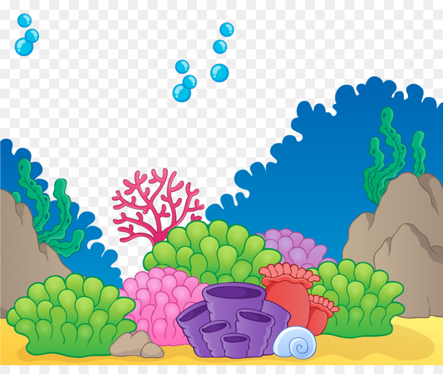 Cartoon Illustration - Vector sea creatures png download - 1003*827 - Free Transparent  Cartoon png Download.