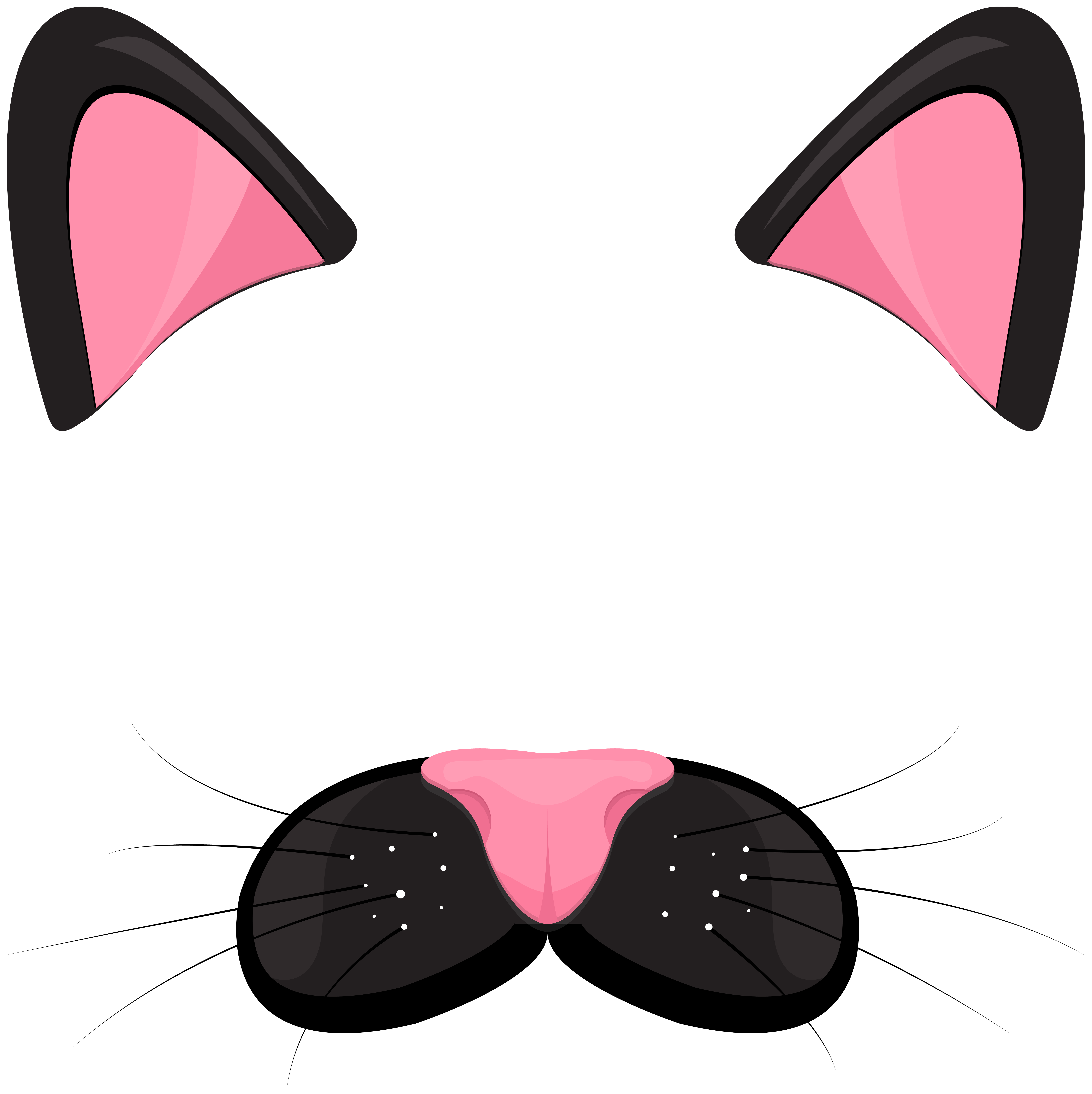 Cat Kitten Ear Drawing Clip art - ear png download - 7982*8000 - Free