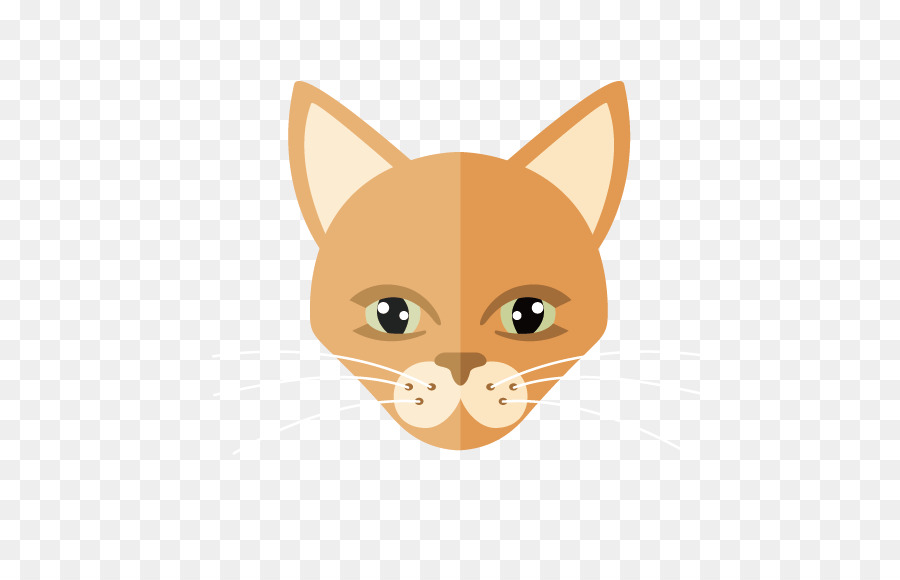Cat Euclidean vector Kitten - Yellow cartoon cat face png download - 567*568 - Free Transparent Cat png Download.