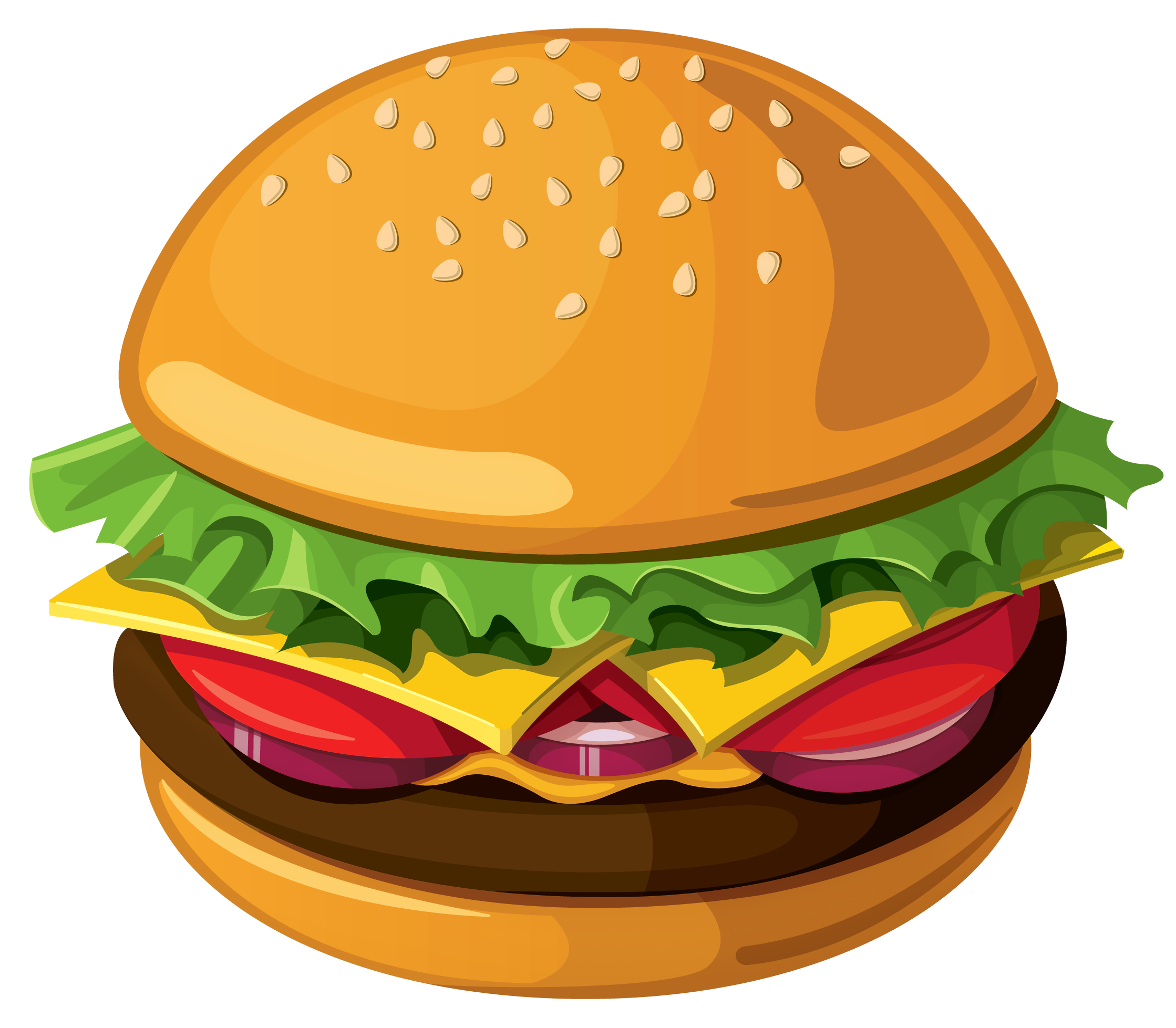 Hamburger Fast food Cheeseburger Breakfast French fries - Hamburger