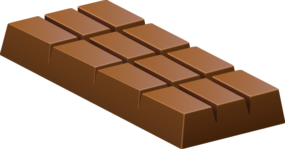 Chocolate bar Chocolate milk White chocolate - Vector cartoon chocolate