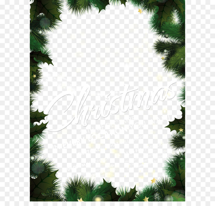 Christmas tree New Year Poster - Christmas green pine needles background png download - 2550*3300 - Free Transparent Christmas  png Download.