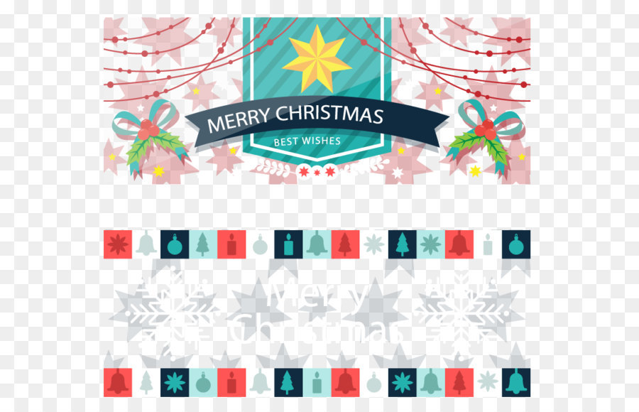 Color flat Christmas banners png download - 772*682 - Free Transparent Christmas  png Download.