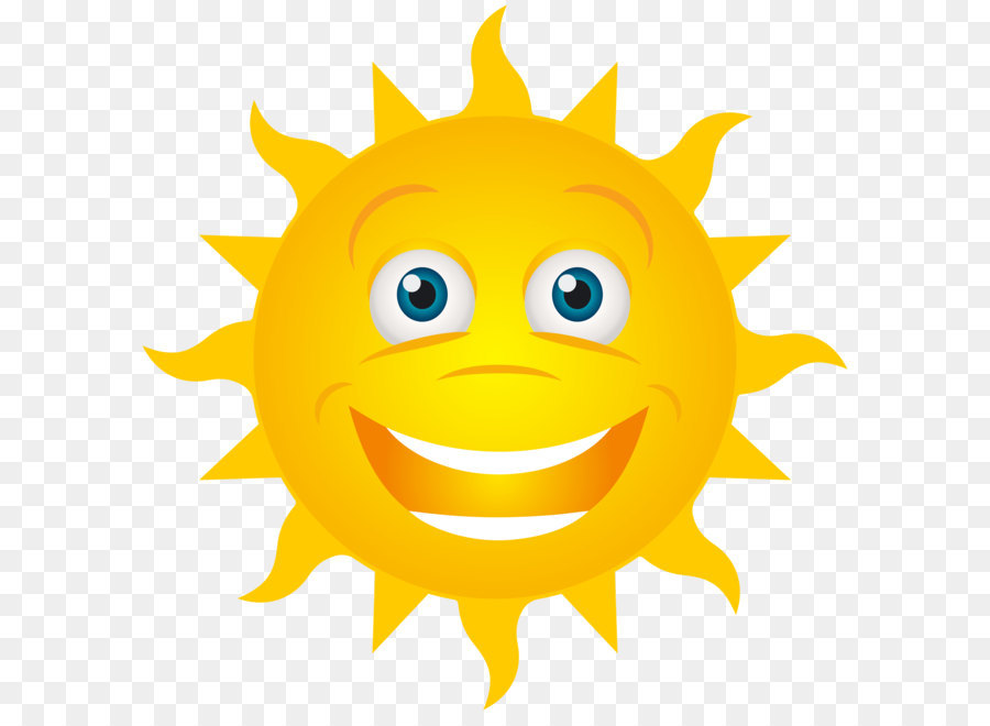 Smiling Sun Smile Clip art - Smiling Sun Transparent Clip Art Image png download - 8000*8000 - Free Transparent Emoticon png Download.