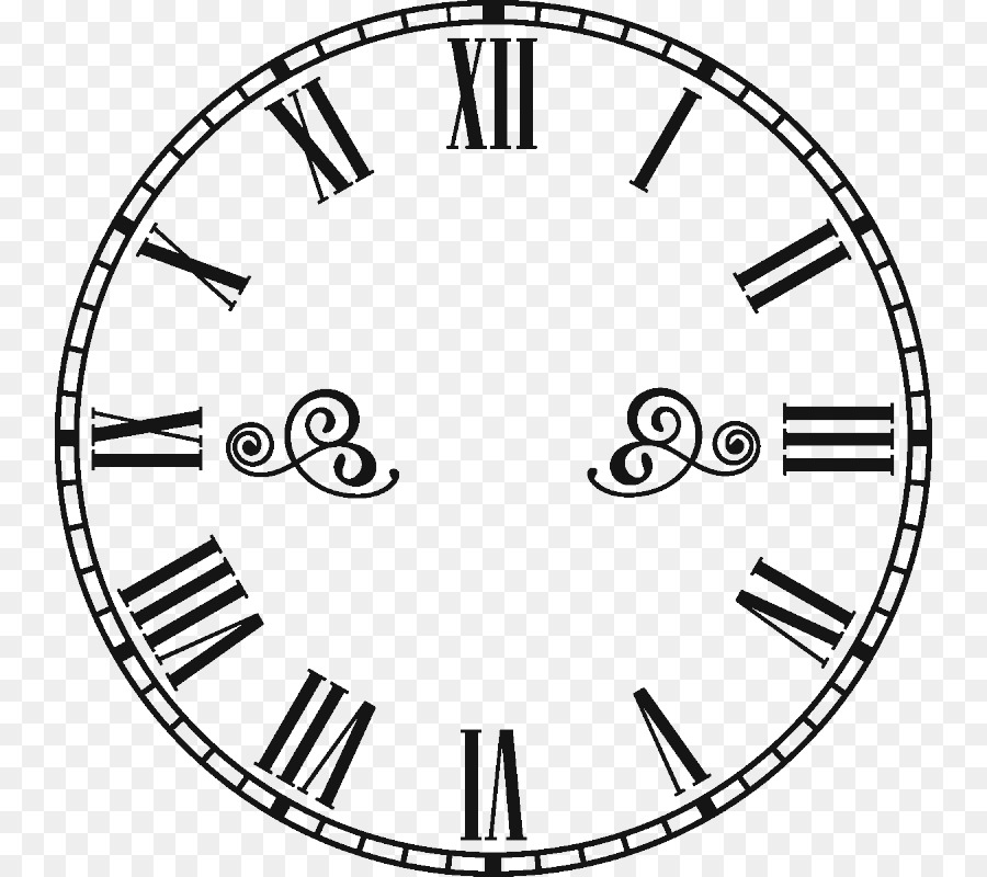 Clock face Roman numerals - clock png download - 800*800 - Free Transparent Clock Face png Download.