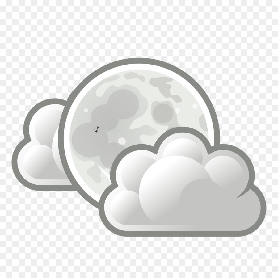Cloud Rain Clip art - Transparent Moon Cliparts png download - 958*958 - Free Transparent Cloud png Download.