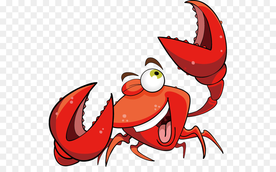 Crab Seafood Lobster Cartoon - crab png download - 581*543 - Free Transparent Crab png Download.