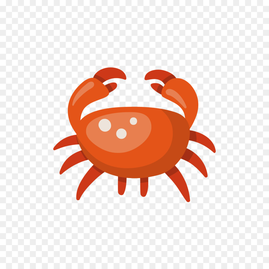 Crab Cartoon Clip art - Red crabs png download - 1500*1500 - Free Transparent Crab png Download.