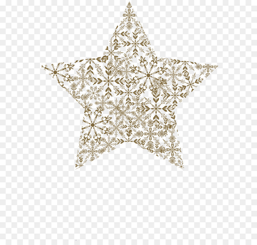 Vector pattern decoration stars png download - 4105*5328 - Free Transparent Snowflake png Download.