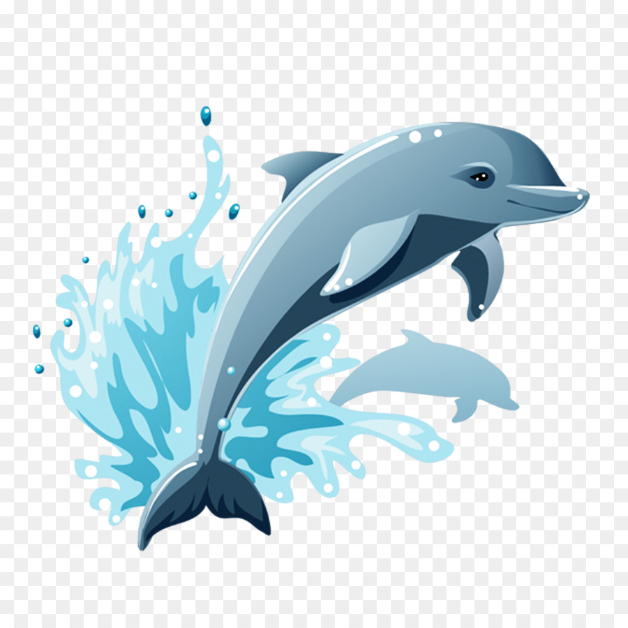 Dolphin Cartoon Drawing Clip art - dolphin png download - 1772*1772 - Free Transparent Dolphin png Download.