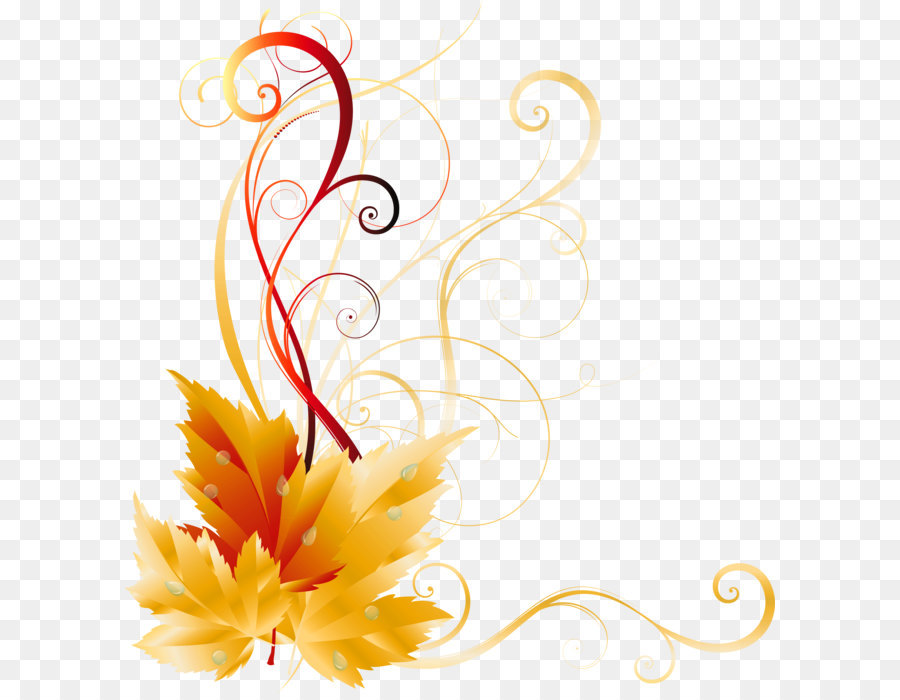 Autumn leaf color Clip art - Transparent Fall Leaves Decor Picture png download - 3628*3868 - Free Transparent Autumn png Download.