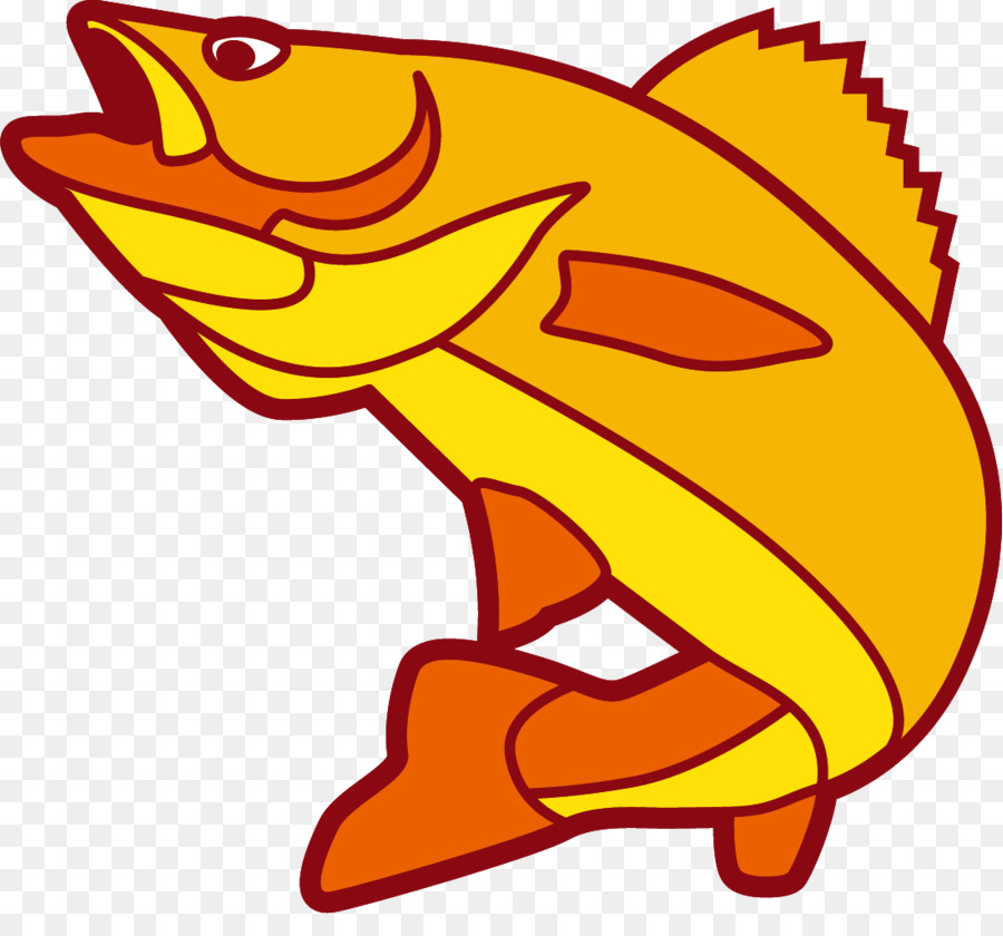 Fish Clip art - Yellow big fish png download - 1098*1001 - Free Transparent Fish png Download.