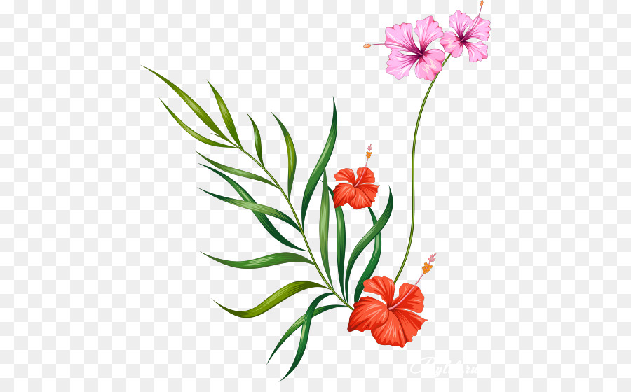 Floral design Watercolor painting Watercolour Flowers Flower Painting in Watercolor Clip art - flower png download - 500*546 - Free Transparent Floral Design png Download.