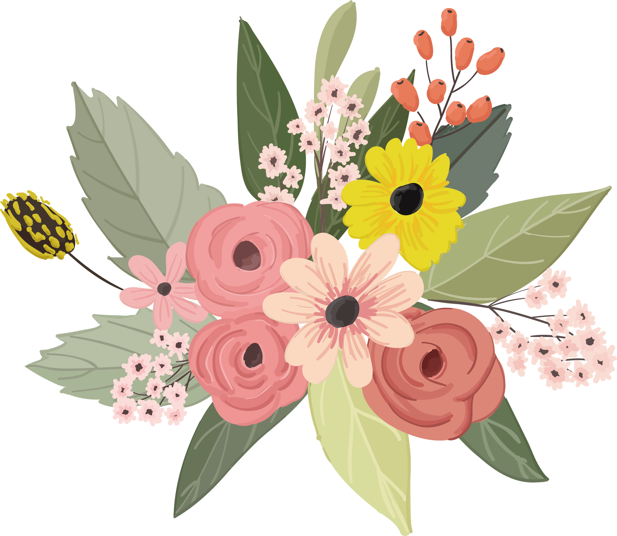 floral illustrations free download