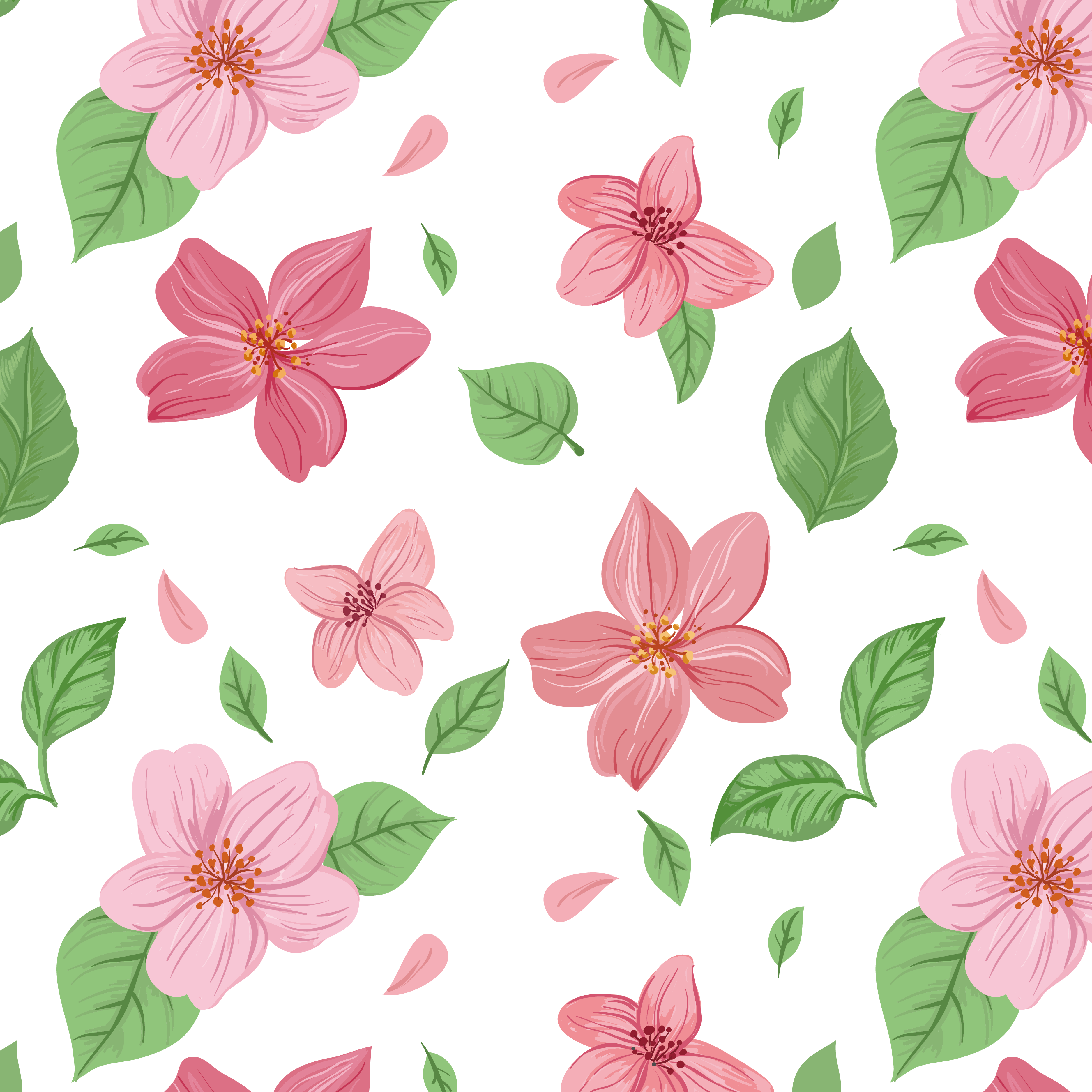 Light Pink Flower Background Png Img Vip