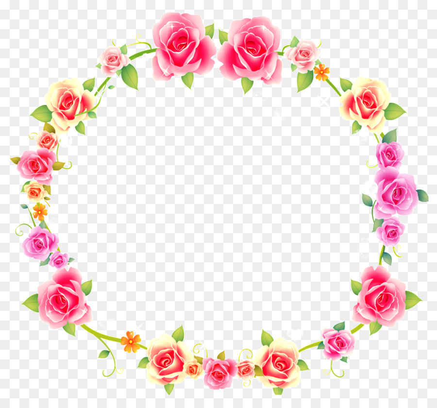 Flower Wreath Transparency and translucency - that one png download - 1024*941 - Free Transparent Flower png Download.