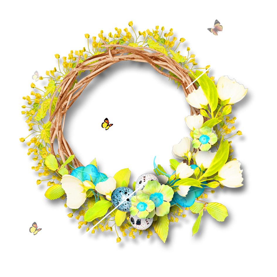 Flower Illustration - Aesthetic Garland png download - 945*945 - Free