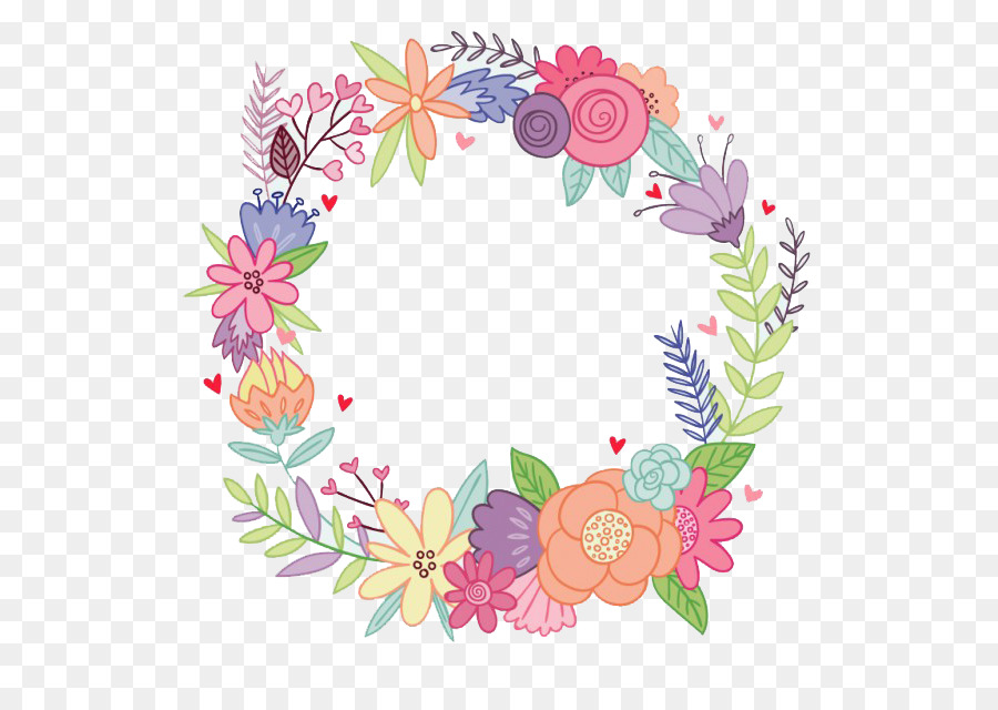 Flower Wreath Watercolor painting Drawing Party - watercolor wreath png download - 626*626 - Free Transparent Flower png Download.