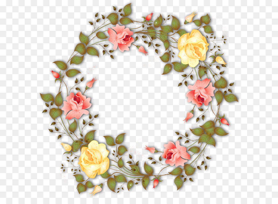 Flower Wreath Garland - wreath png download - 4724*4724 - Free Transparent Flower png Download.