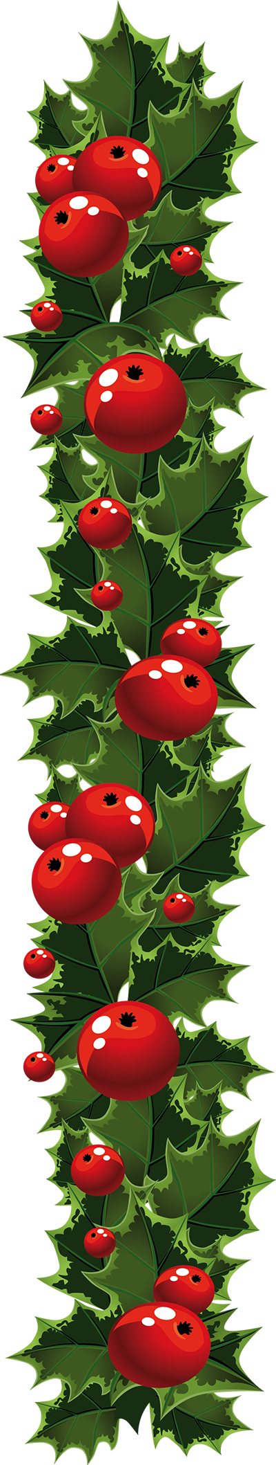 Garland Christmas Wreath Clip art - garland png download - 400*2117