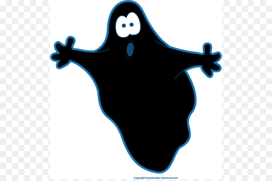 Ghost Halloween Clip art - Black Ghost Cliparts png download - 570*595 - Free Transparent Ghost png Download.