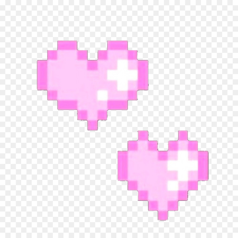 Pixel art Image GIF Hello Kitty - heart png download - 1024*1024 - Free Transparent Pixel Art png Download.