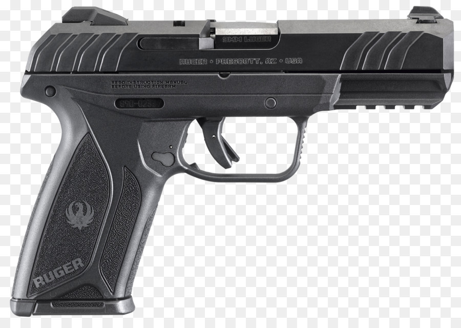 Ruger Security-9 Semi-automatic pistol 9�19mm Parabellum Firearm - kel tec rfb png download - 4820*3388 - Free Transparent Ruger Security9 png Download.