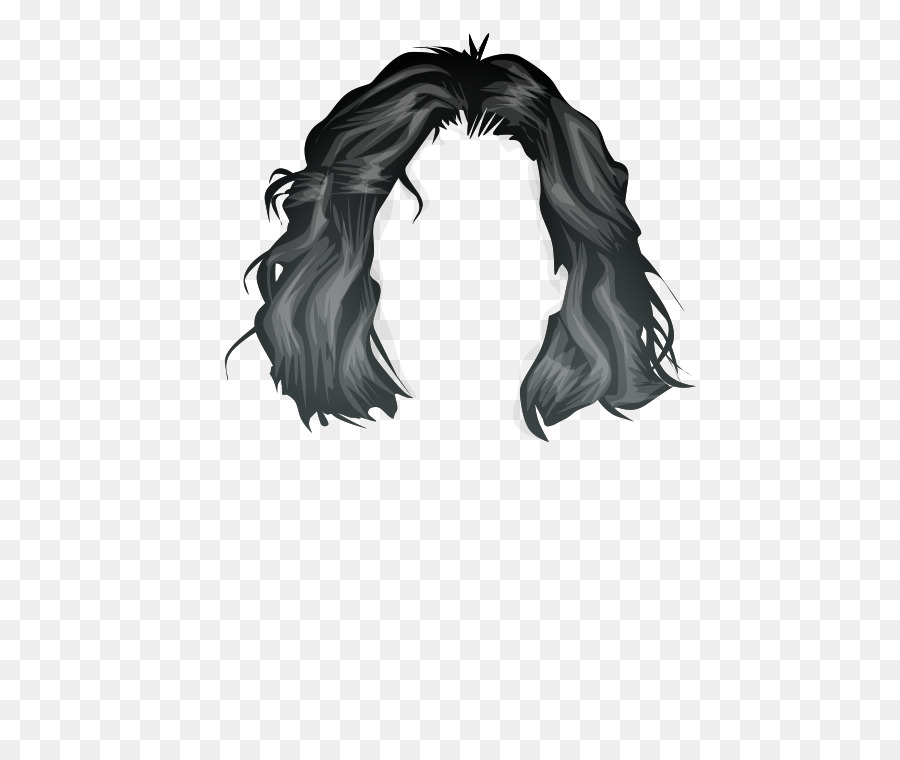 Stardoll Hairstyle Wig Black hair - hairstyles drawing png peinados png download - 539*743 - Free Transparent Stardoll png Download.