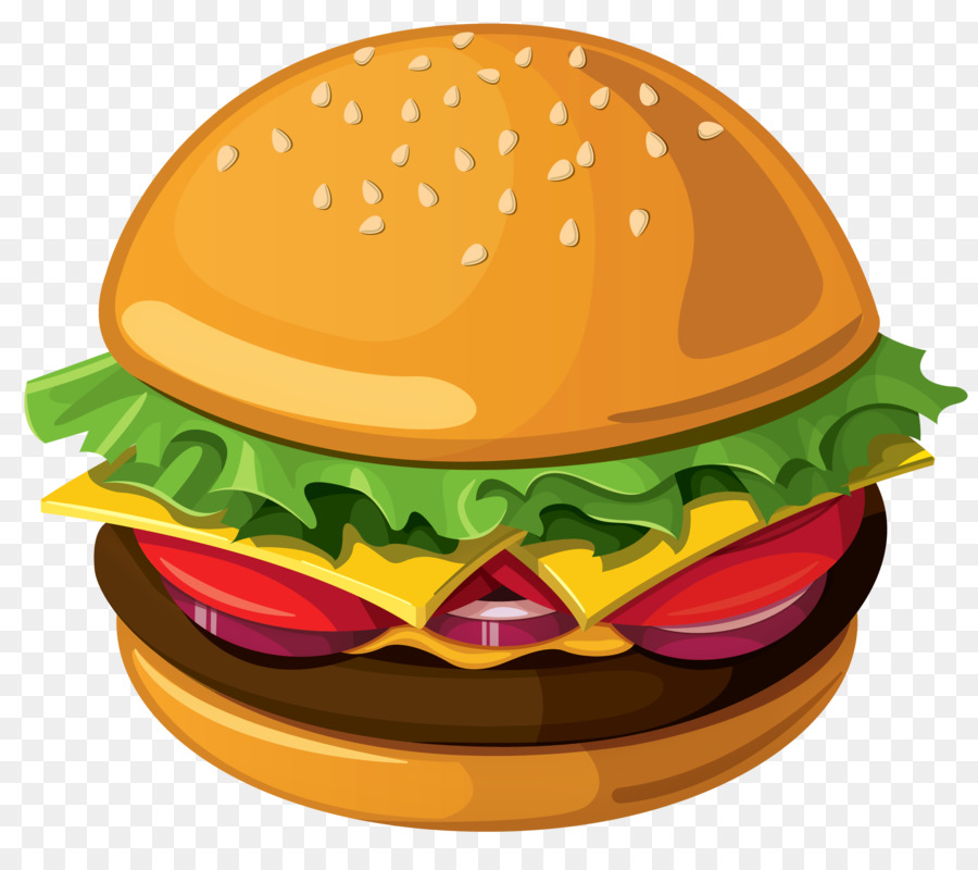 Hamburger Fast food Cheeseburger Breakfast French fries - Hamburger Cliparts Transparent png download - 2238*1957 - Free Transparent Hamburger png Download.