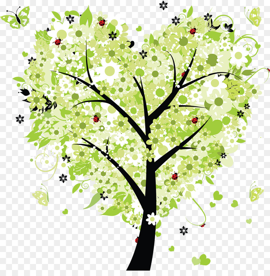 Heart Tree Clip art - heart tree png download - 1198*1200 - Free Transparent Heart png Download.