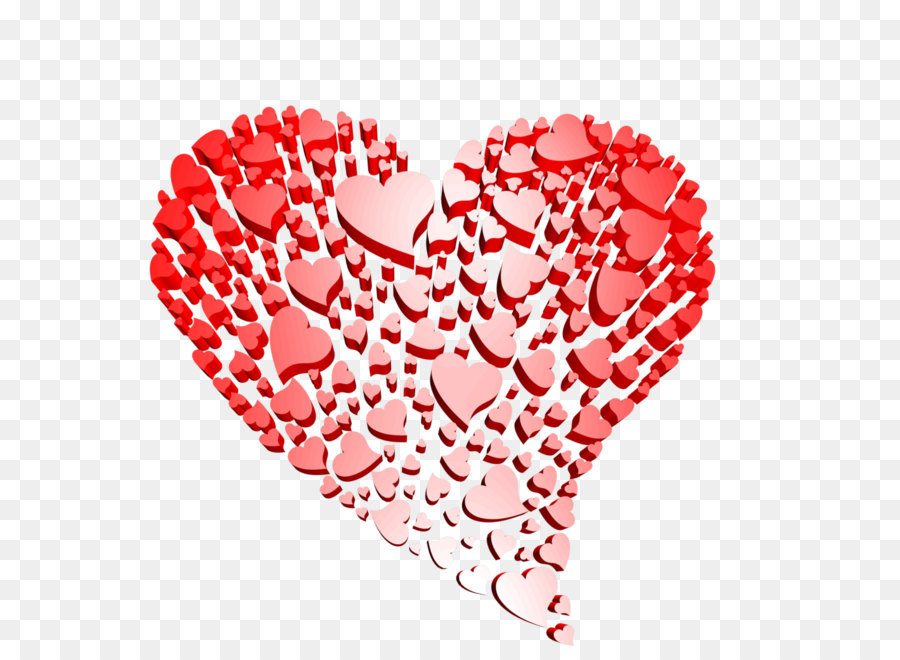 Heart Royalty-free Clip art - Transparent Heart of Hearts Free Clipart png download - 1024*1024 - Free Transparent  png Download.