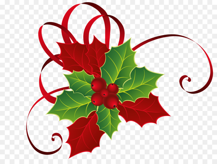 Holly Mistletoe Christmas Clip art - Mistletoe Cliparts png download - 1283*947 - Free Transparent Holly png Download.
