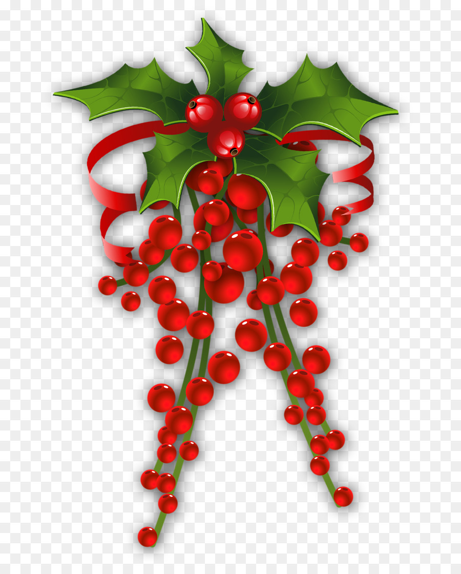 Mistletoe Christmas Common holly Clip art - Mistletoe Cliparts Transparent png download - 752*1120 - Free Transparent Mistletoe png Download.